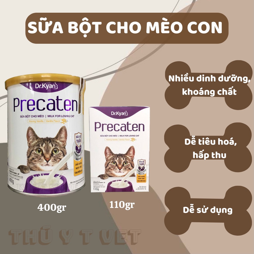 Sữa bột cho mèo con Dr.Kyan Precaten