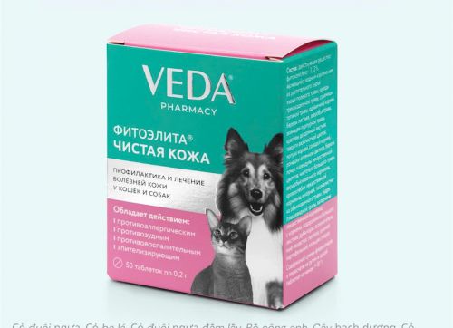 VEDA VIÊM DA - THUỐC NGA VIÊM DA CHÓ MÈO 